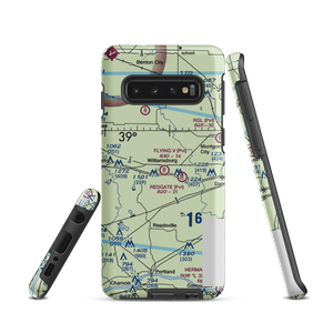 Flying V Ranch Airport (10MO) VFR Sectional Samsung Phone Case