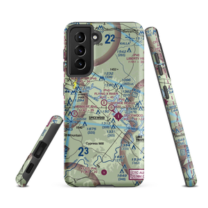 Flying X River Ranch Airport (8TA3) VFR Sectional Samsung Phone Case