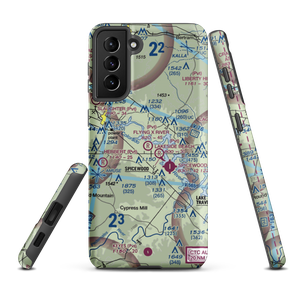 Flying X River Ranch Airport (8TA3) VFR Sectional Samsung Phone Case