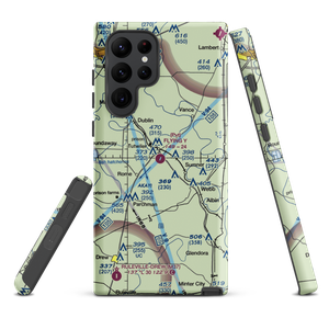 Flying Y Service Airport (MS41) VFR Sectional Samsung Phone Case