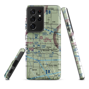 Flyplassen Airport (54WI) VFR Sectional Samsung Phone Case