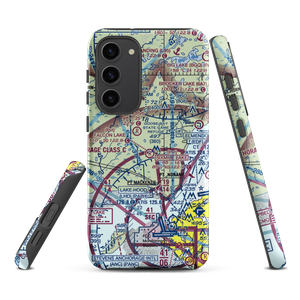 Flyway Farm Airstrip (36AK) VFR Sectional Samsung Phone Case