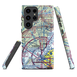 Flyway Farm Airstrip (36AK) VFR Sectional Samsung Phone Case