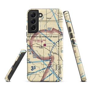 Follett Lipscomb County Airport (T93) VFR Sectional Samsung Phone Case