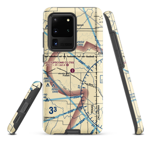 Follett Lipscomb County Airport (T93) VFR Sectional Samsung Phone Case