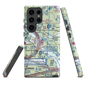 Folly Neck Airport (2VG8) VFR Sectional Samsung Phone Case