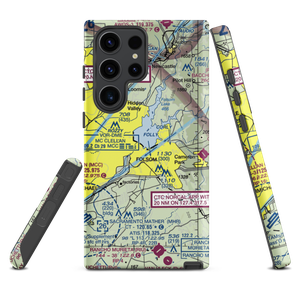 Folsom Lake Seaplane Base (C39) VFR Sectional Samsung Phone Case