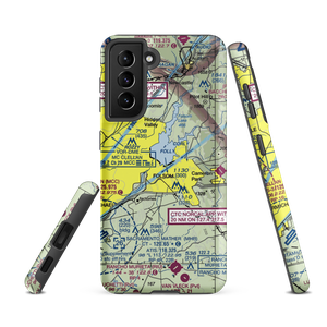 Folsom Lake Seaplane Base (C39) VFR Sectional Samsung Phone Case