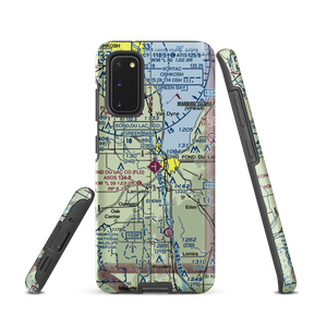 Fond du Lac County Airport (FLD) VFR Sectional Samsung Phone Case