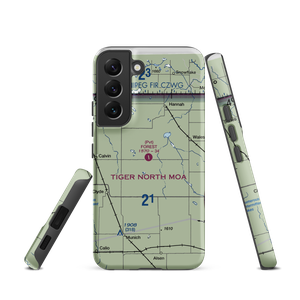 Forest Airport (7ND8) VFR Sectional Samsung Phone Case