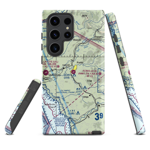 Forks Airport (S18) VFR Sectional Samsung Phone Case