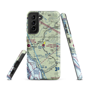 Forks Airport (S18) VFR Sectional Samsung Phone Case