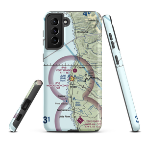 Fort Bragg Airport (82CL) VFR Sectional Samsung Phone Case