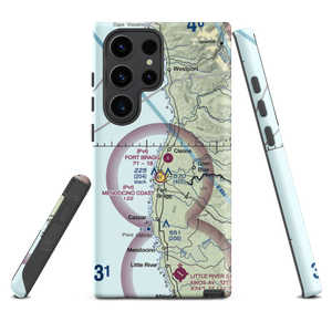 Fort Bragg Airport (FOB) VFR Sectional Samsung Phone Case