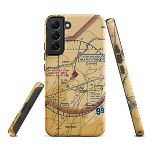 Fort Bridger Airport (FBR) VFR Sectional Samsung Phone Case