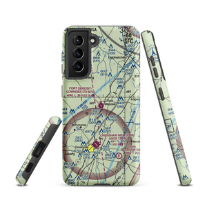 Fort Deposit Lowndes County Airport (67A) VFR Sectional Samsung Phone Case