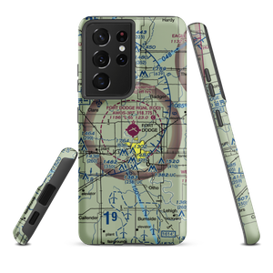 Fort Dodge Regional Airport (FOD) VFR Sectional Samsung Phone Case