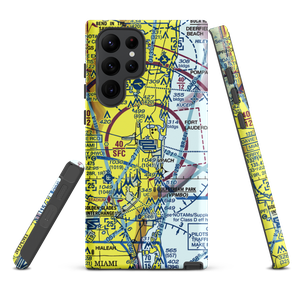 Fort Lauderdale Hollywood International Airport (FLL) VFR Sectional Samsung Phone Case