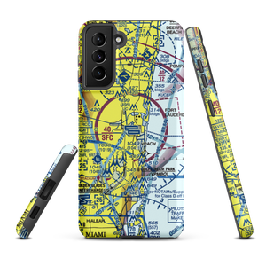 Fort Lauderdale Hollywood International Airport (FLL) VFR Sectional Samsung Phone Case