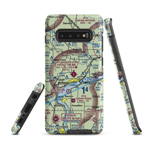 Fort Madison Municipal Airport (FSW) VFR Sectional Samsung Phone Case