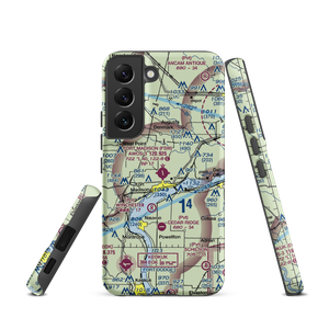 Fort Madison Municipal Airport (FSW) VFR Sectional Samsung Phone Case