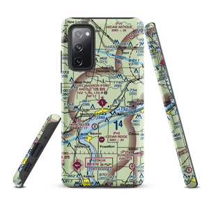 Fort Madison Municipal Airport (FSW) VFR Sectional Samsung Phone Case