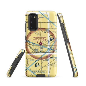 Fort Morgan Municipal Airport (FMM) VFR Sectional Samsung Phone Case