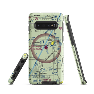 Fort Scott Municipal Airport (FSK) VFR Sectional Samsung Phone Case