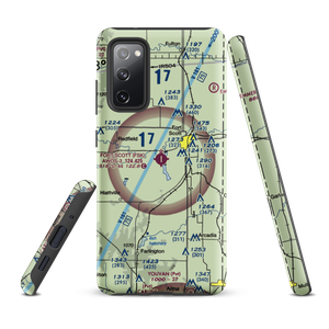 Fort Scott Municipal Airport (FSK) VFR Sectional Samsung Phone Case