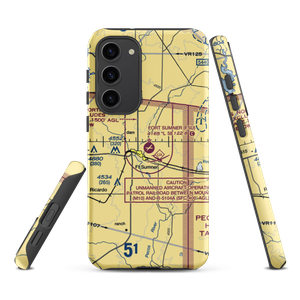 Fort Sumner Municipal Airport (FSU) VFR Sectional Samsung Phone Case