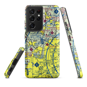 Fort Worth Alliance Airport (AFW) VFR Sectional Samsung Phone Case