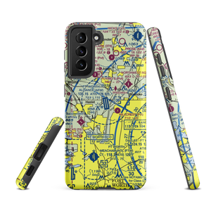 Fort Worth Alliance Airport (AFW) VFR Sectional Samsung Phone Case