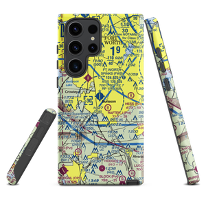 Fort Worth Spinks Airport (FWS) VFR Sectional Samsung Phone Case