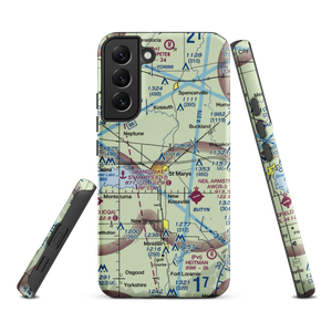 Fortman Airport (1OH4) VFR Sectional Samsung Phone Case