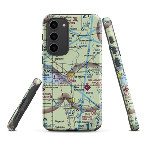 Fortman Airport (1OH4) VFR Sectional Samsung Phone Case