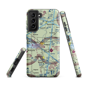 Fortman Airport (1OH4) VFR Sectional Samsung Phone Case