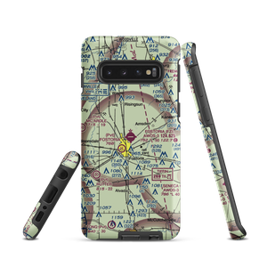 Fostoria Metropolitan Airport (FZI) VFR Sectional Samsung Phone Case