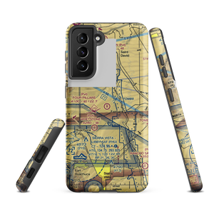 Four Pillars Airport (AZ21) VFR Sectional Samsung Phone Case