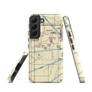 Fourth Creek Ranch Airport (TS79) VFR Sectional Samsung Phone Case