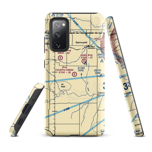 Fourth Creek Ranch Airport (TS79) VFR Sectional Samsung Phone Case