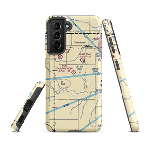 Fourth Creek Ranch Airport (TS79) VFR Sectional Samsung Phone Case