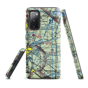 Fowler's Airport (90CA) VFR Sectional Samsung Phone Case