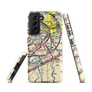 Fowlers Nw 40 Airport (12WA) VFR Sectional Samsung Phone Case