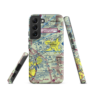 Fox Airport (48TS) VFR Sectional Samsung Phone Case