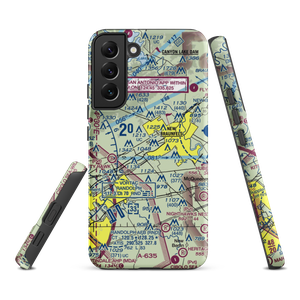 Fox Airport (48TS) VFR Sectional Samsung Phone Case