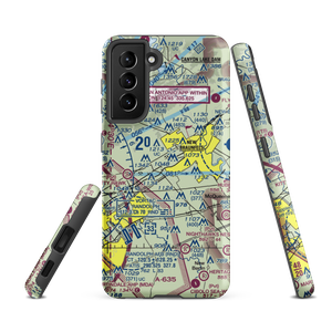 Fox Airport (48TS) VFR Sectional Samsung Phone Case