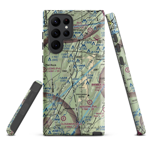 Fox Mountain Airport (3GE4) VFR Sectional Samsung Phone Case