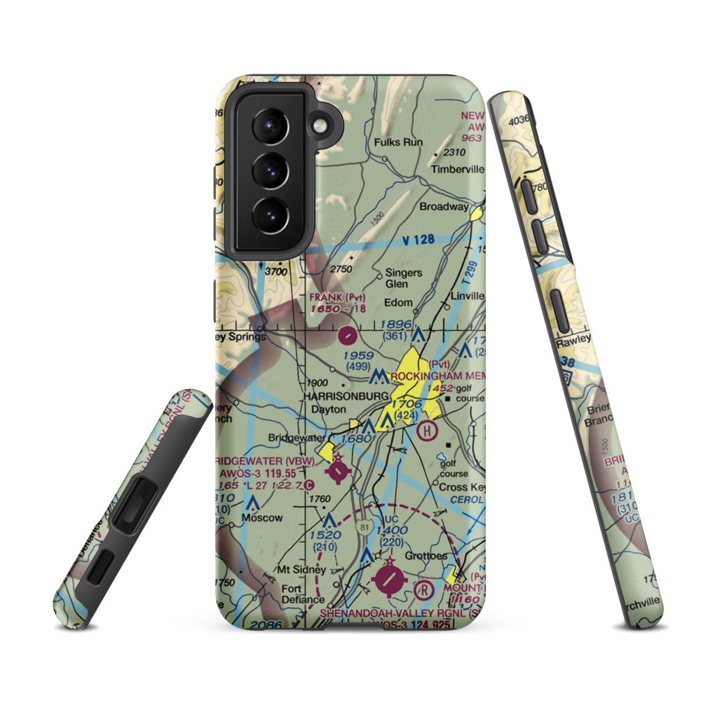 Frank Field (VA52) VFR Sectional Samsung Phone Case Samsung Galaxy S21 Ultra model shown