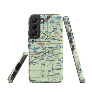 Frank's Flying Service Airport (4IL5) VFR Sectional Samsung Phone Case