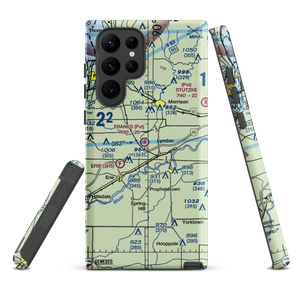 Frank's Flying Service Airport (4IL5) VFR Sectional Samsung Phone Case